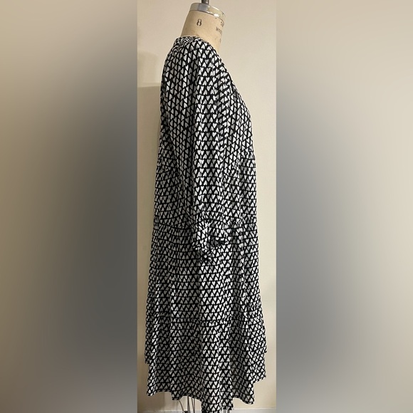 UNCLE FRANK Heart Felt Dress In Black/White Size XL - Picture 3 of 9